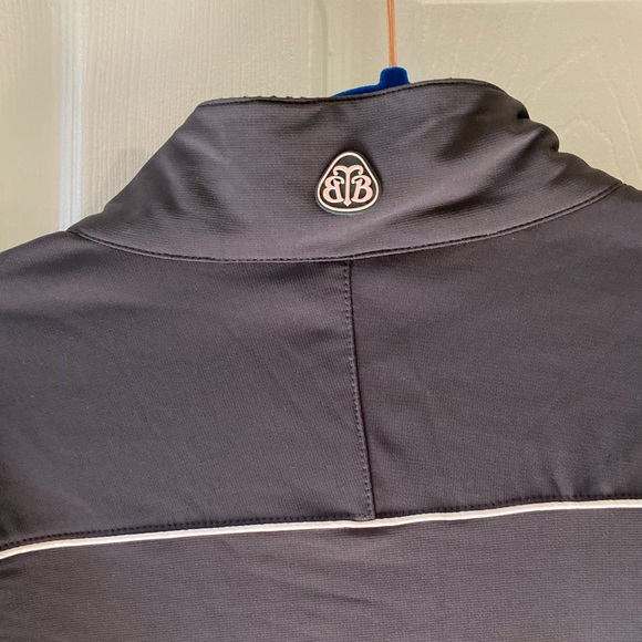 Brooks brothers men’s large, long sleeve black overhead jacket - Picture 5 of 9